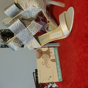 Rhinestone heels